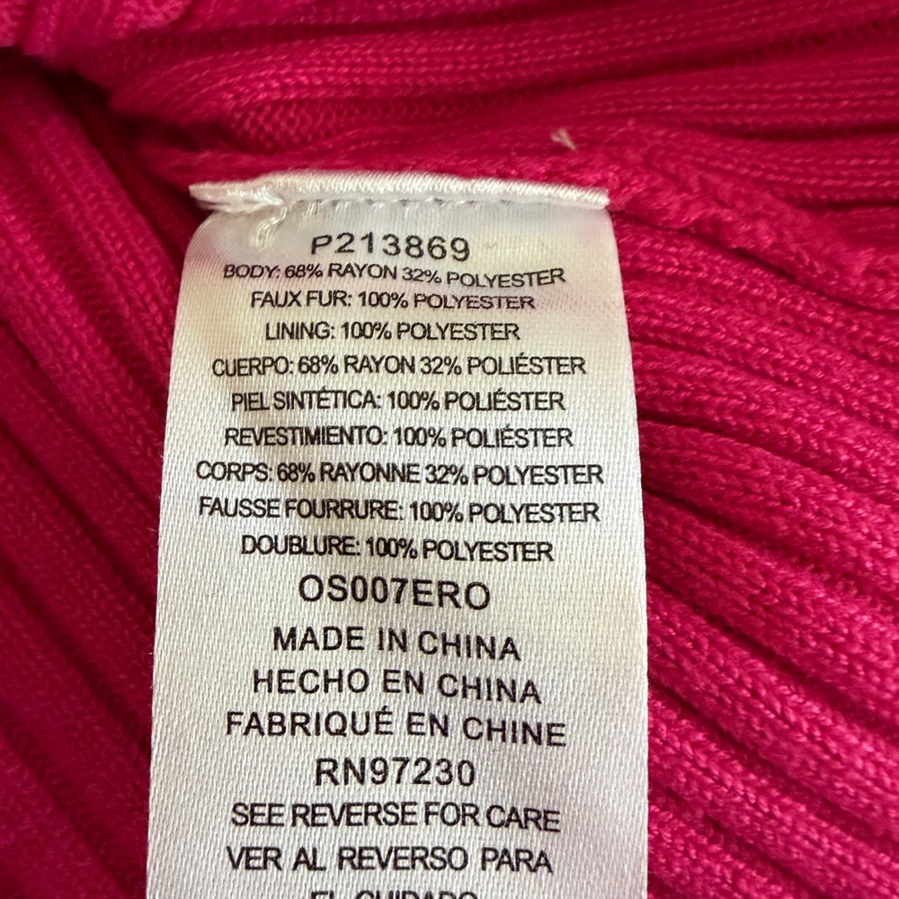 Dolls Kill Pink Ribbed Cardigan - Picture 4 of 4
